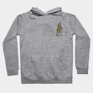 1984-1985, Wood Rat Chinese Zodiac (Sm. Emblem) Hoodie